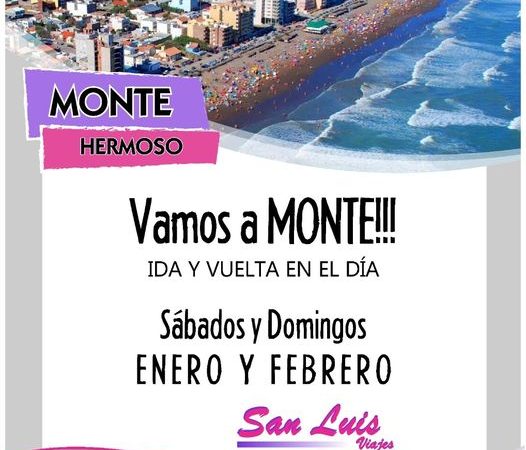 Salida a Monte Hermoso